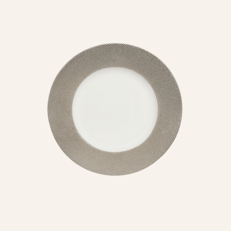Bajo Plato Decorativo Texturizado 33cm